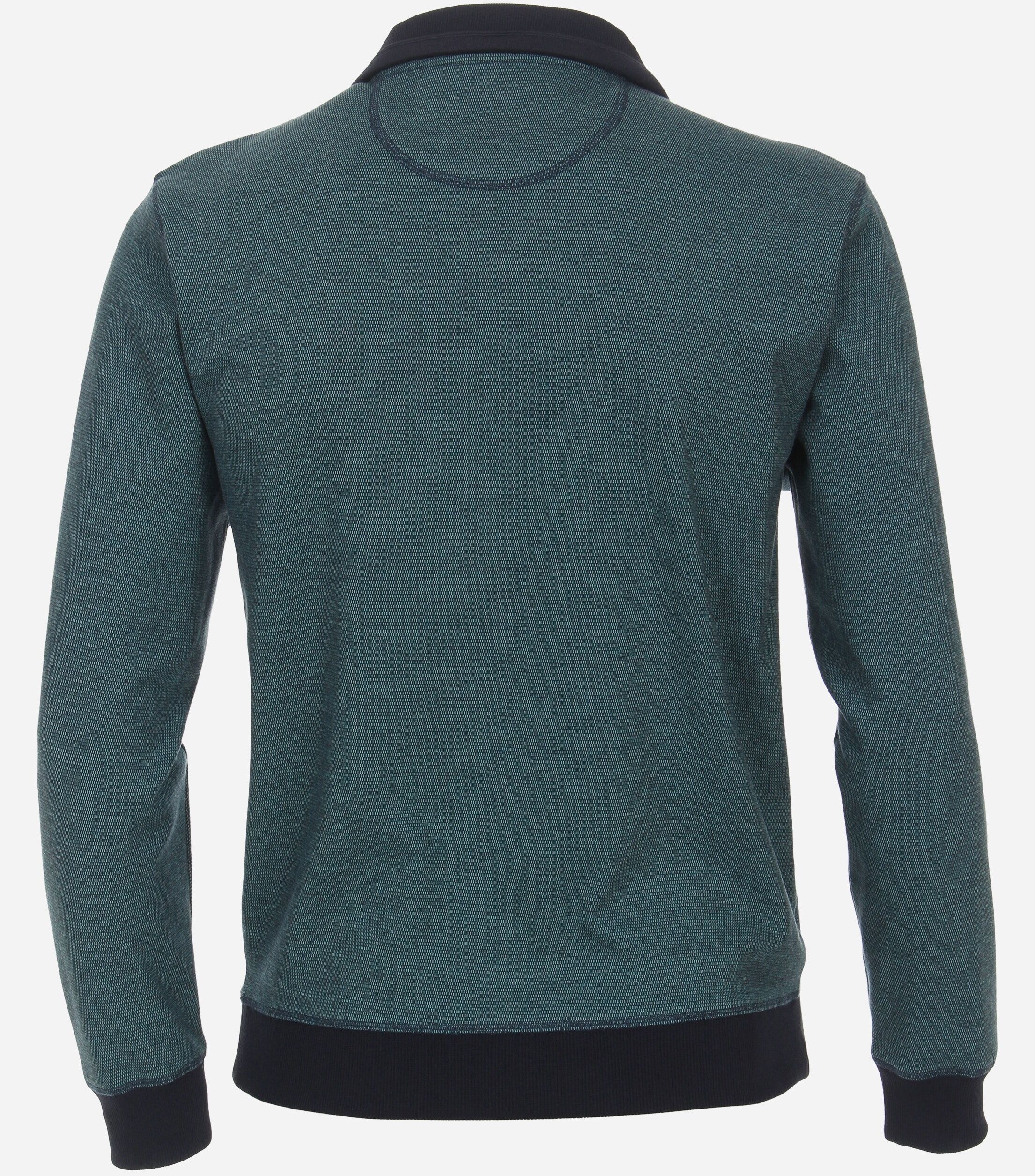 CASA MODA comfort fit schipperstrui, turquoise melange