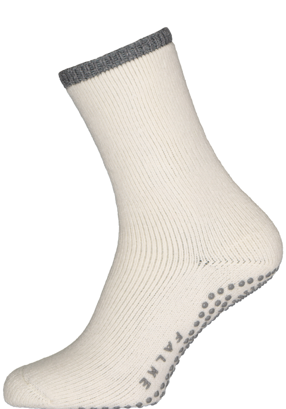 FALKE Cuddle Pads dames huissokken, dik, ecru (off-white) FALKE Cuddle Pads dames huissokken, dik, ecru (off-white)
