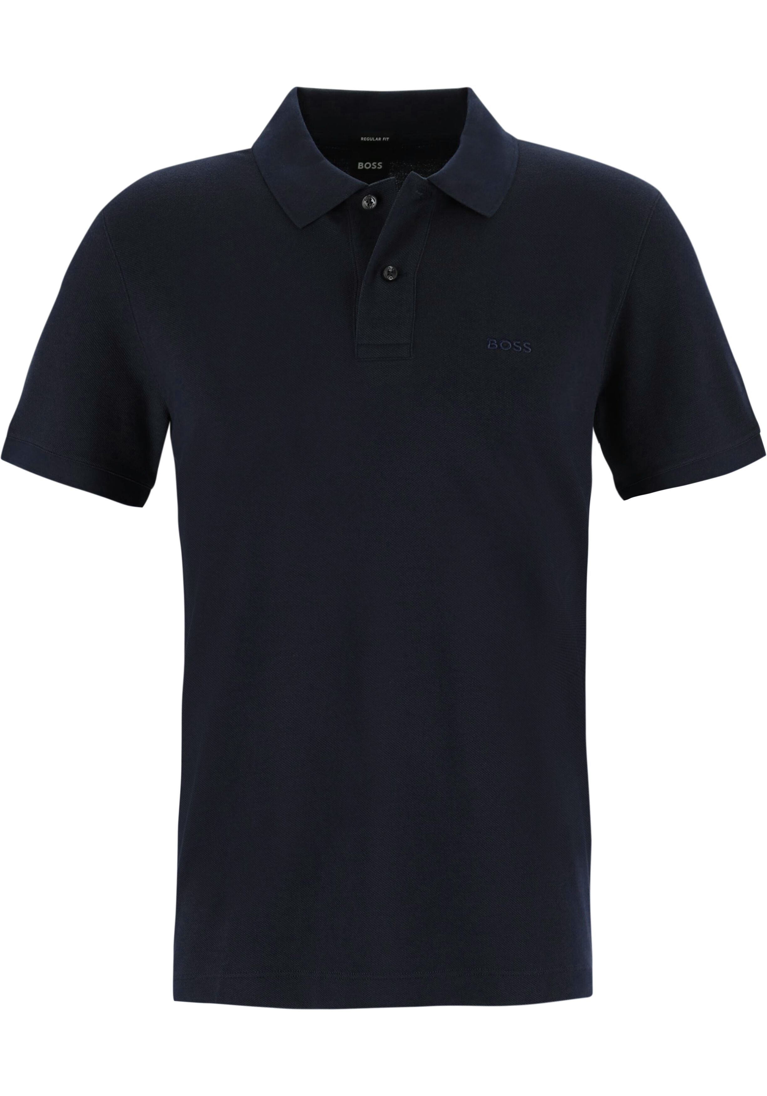 BOSS Pallas regular fit polo, pique, donkerblauw