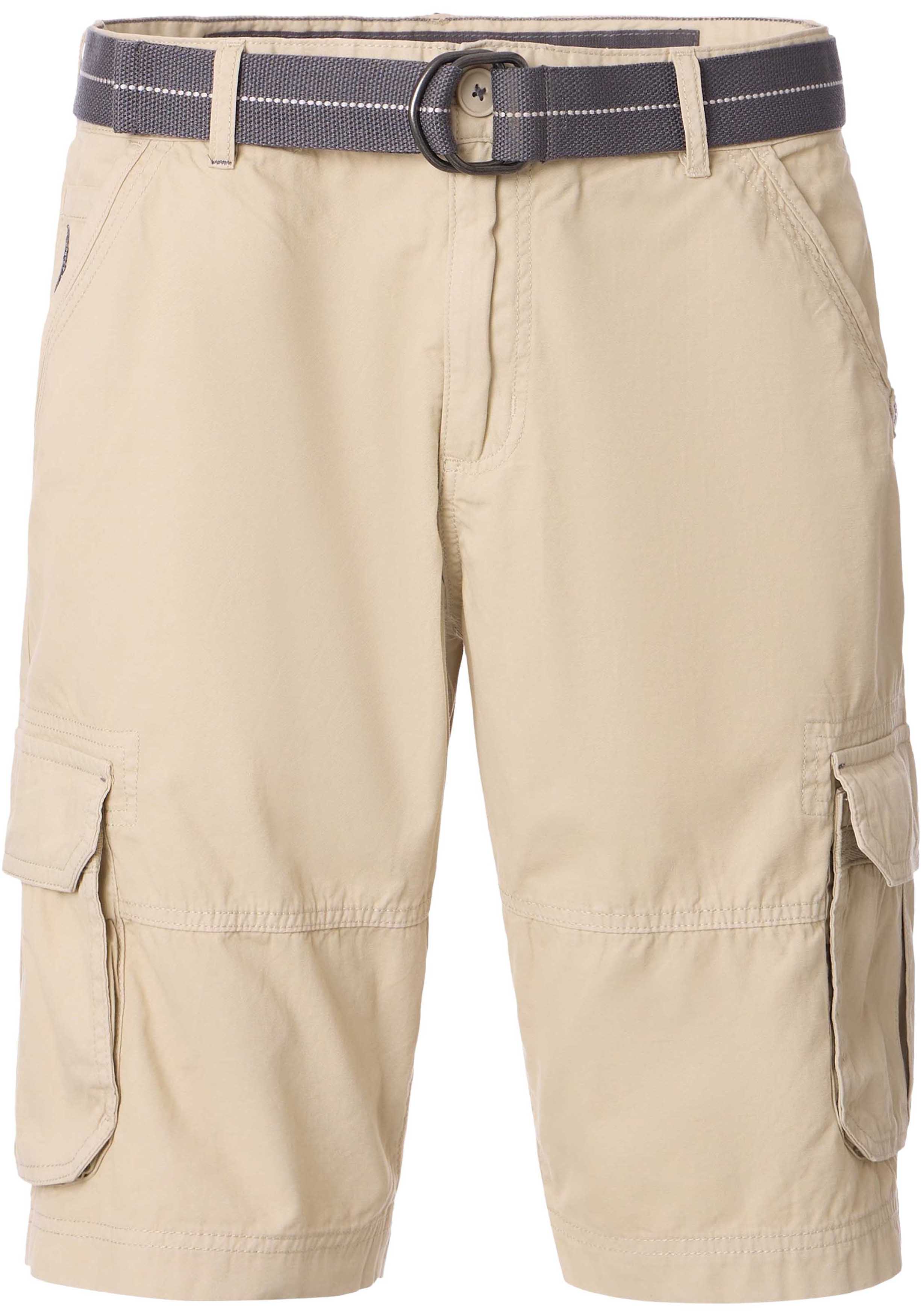 CASA MODA bermuda BEN, heren cargo korte broek, beige