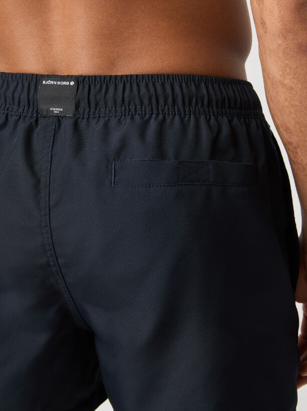Bjorn Borg Solid Swim Shorts, heren zwembroek, donkerblauw