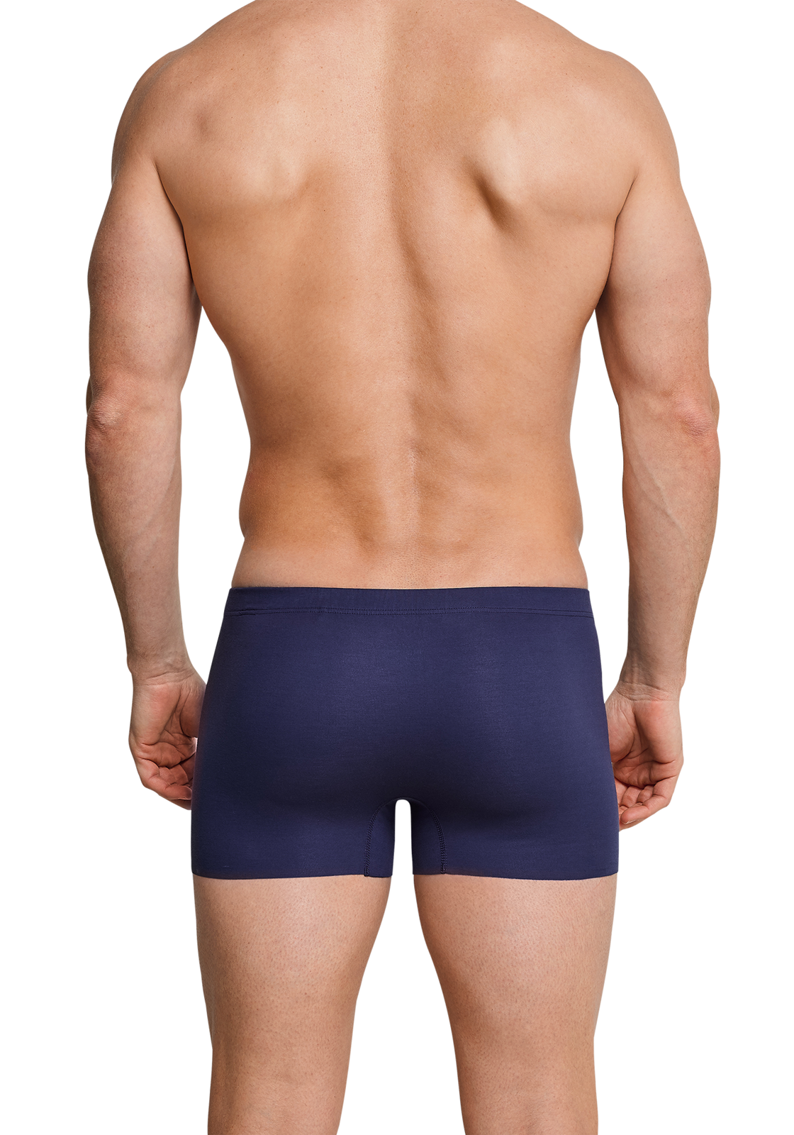 5-4007065687487-schiesser-laser_cut-t-boxershort-1p_HR SCHIESSER Laser Cut shorts (1-pack), naadloos, blauw