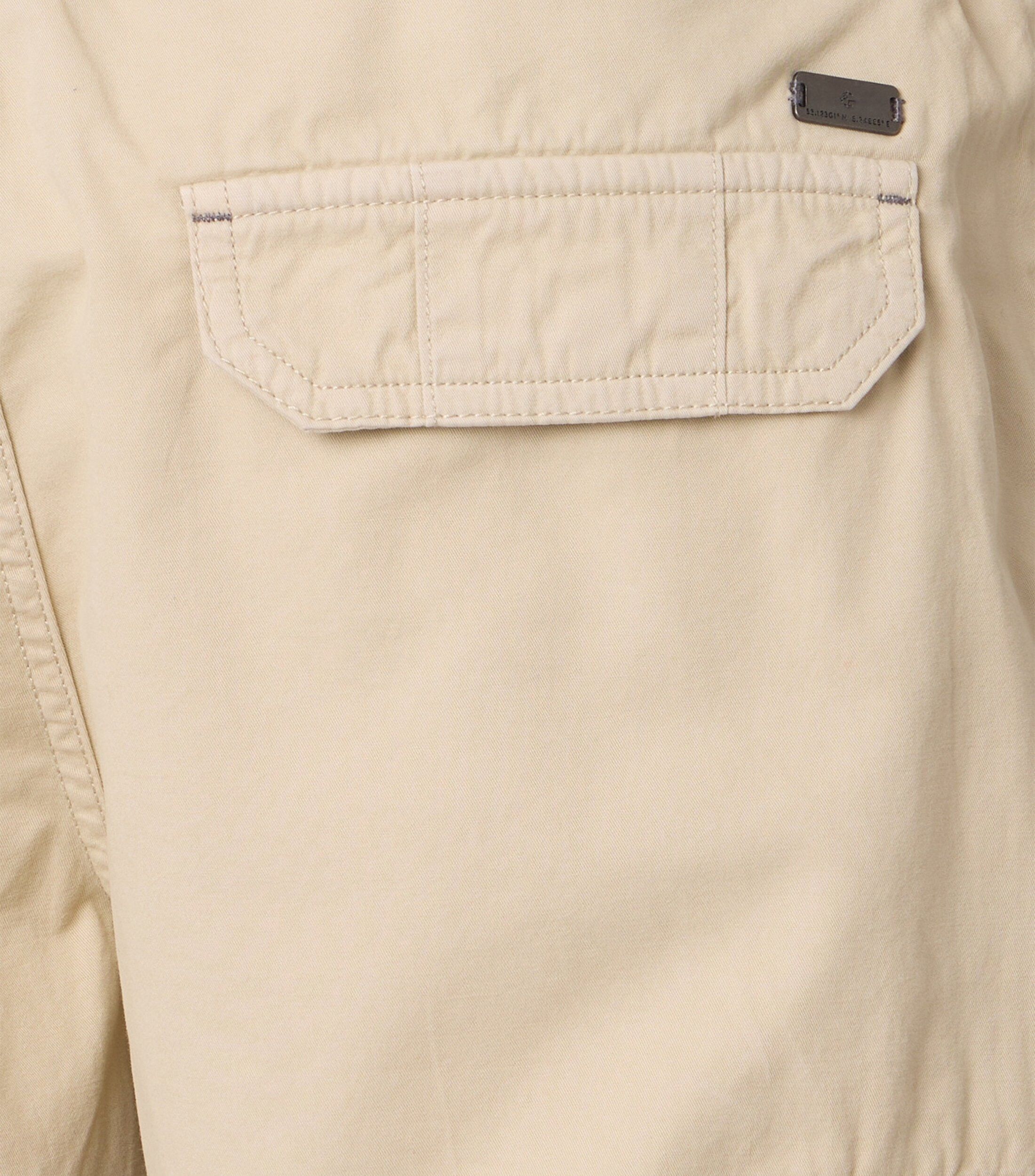 CASA MODA bermuda BEN, heren cargo korte broek, beige