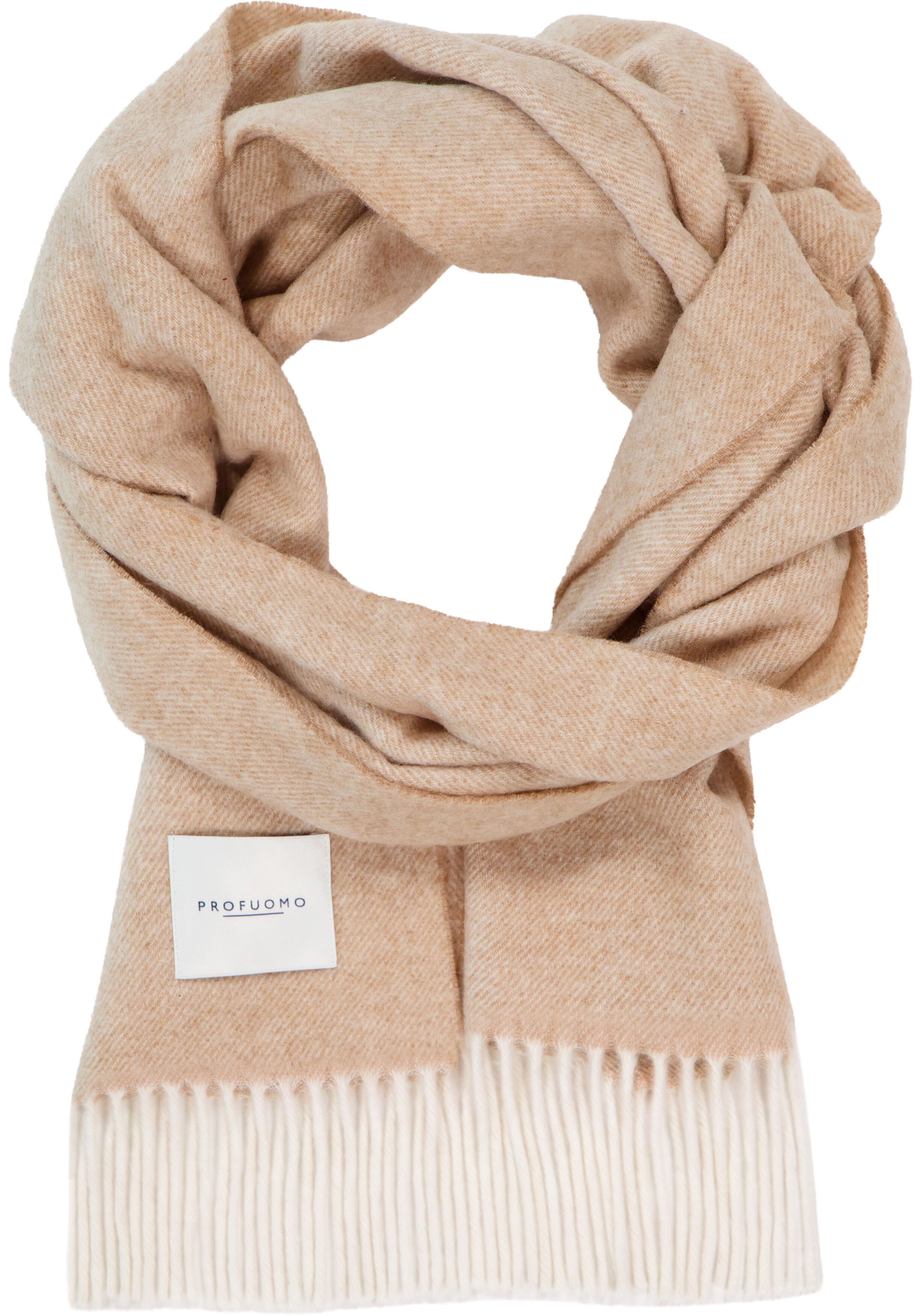 Profuomo sjaal lamswol, camel