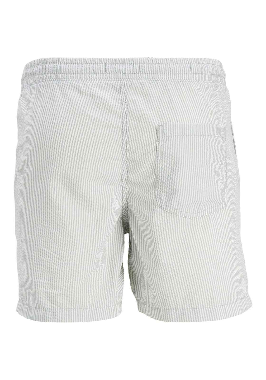 image_4_jj__4220353__backjpgv51da357be49365447754869c97ab95f93920 JACK & JONES Jeff Jogger Seersucker regular fit, heren joggingbroek kort, grijs ecru