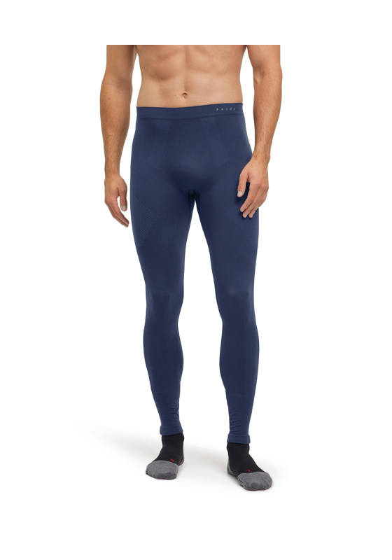 FALKE heren tights Warm, thermobroek, blauw (space blue) FALKE heren tights Warm, thermobroek, blauw (space blue)