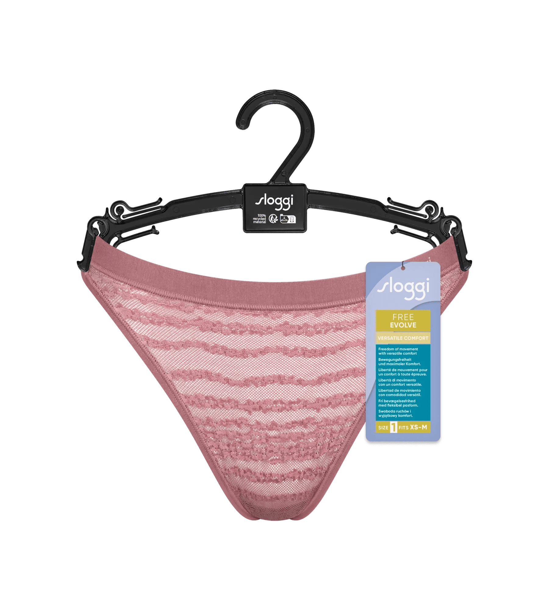 Sloggi Women FREE Evolve String Lace (1-pack), dames string, oudroze