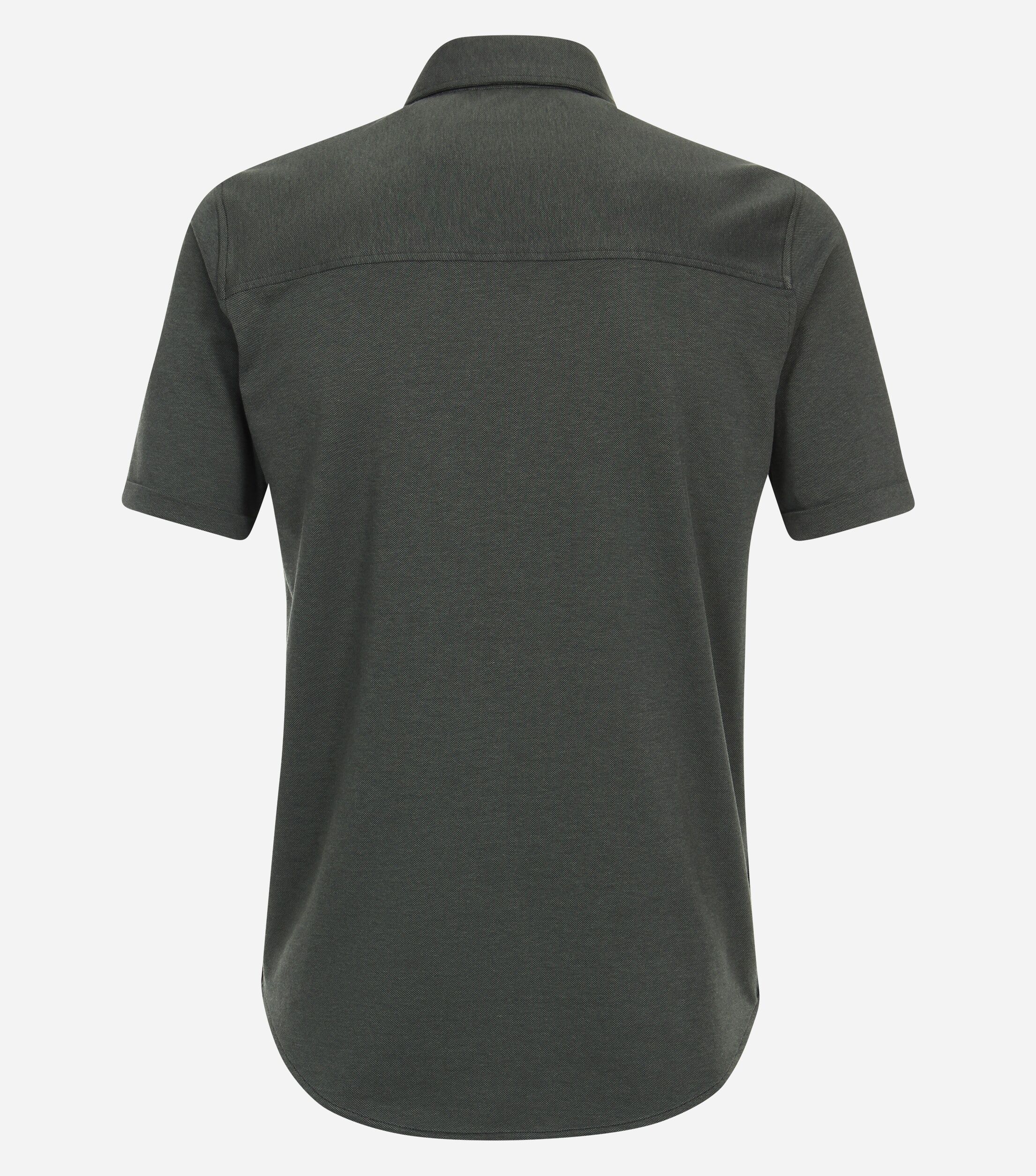 CASA MODA comfort fit heren polo, turquoise