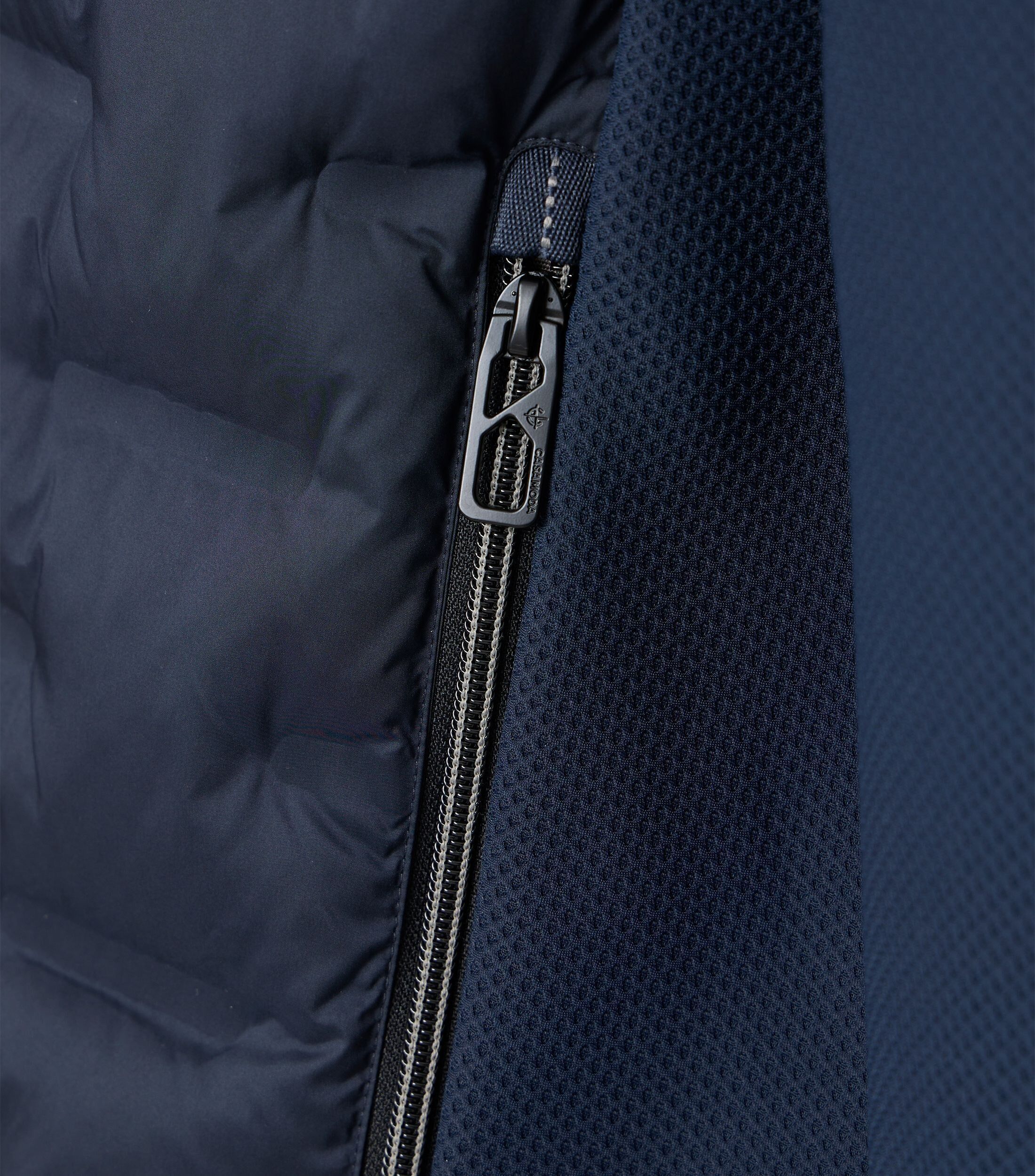 CASA MODA comfort fit tussenjas, blauw, donkerblauw, wit