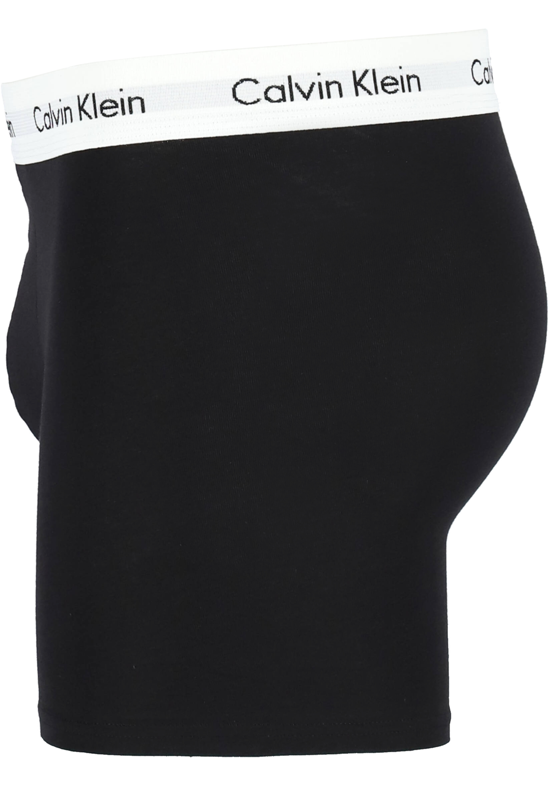 3-8719115052621_calvin-klein-boxer_HR Calvin Klein Cotton Stretch boxer brief (3-pack), heren boxers extra lang, zwart met witte tailleband