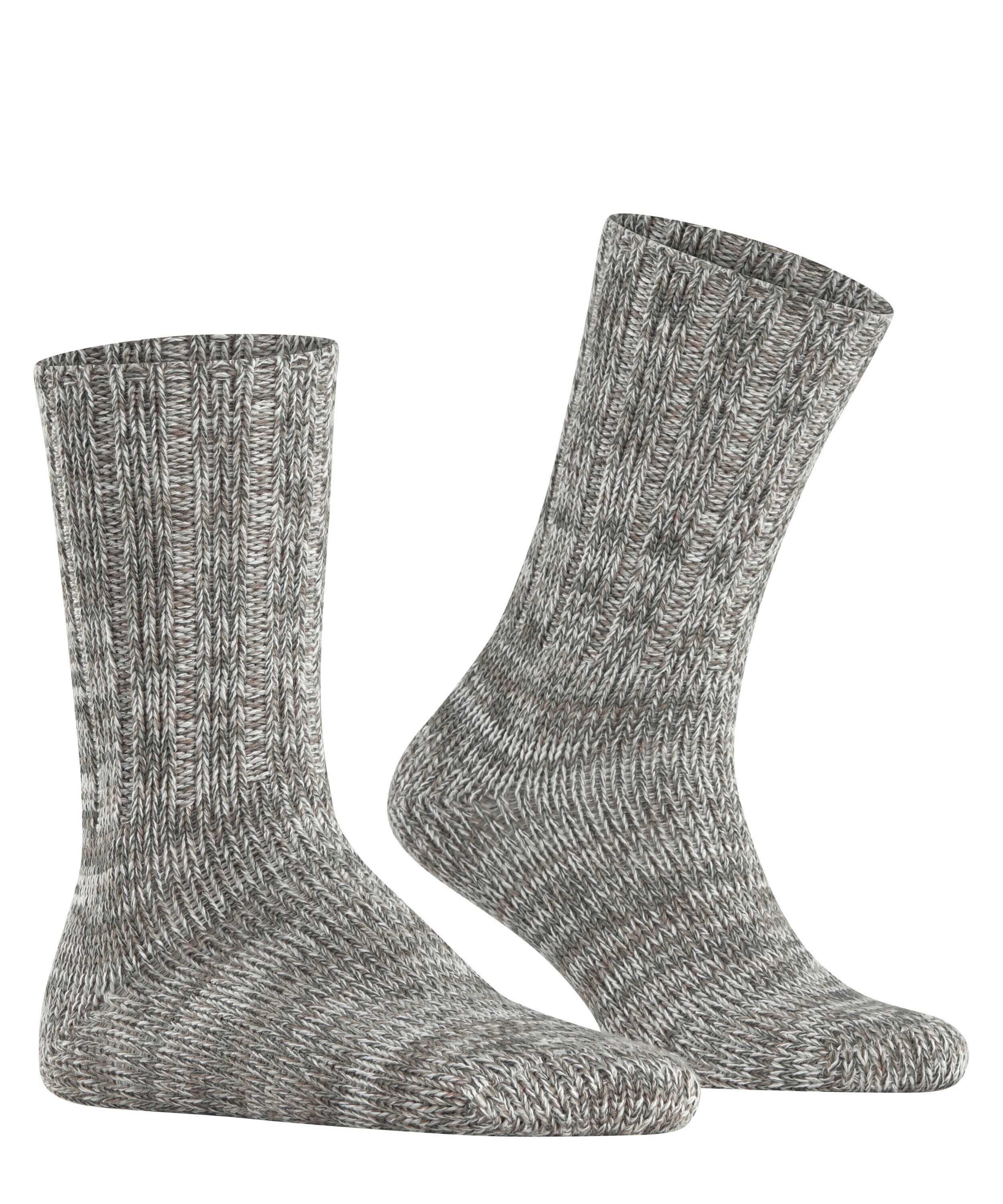 FALKE Brooklyn heren boot socks, zilvergrijs (silver)