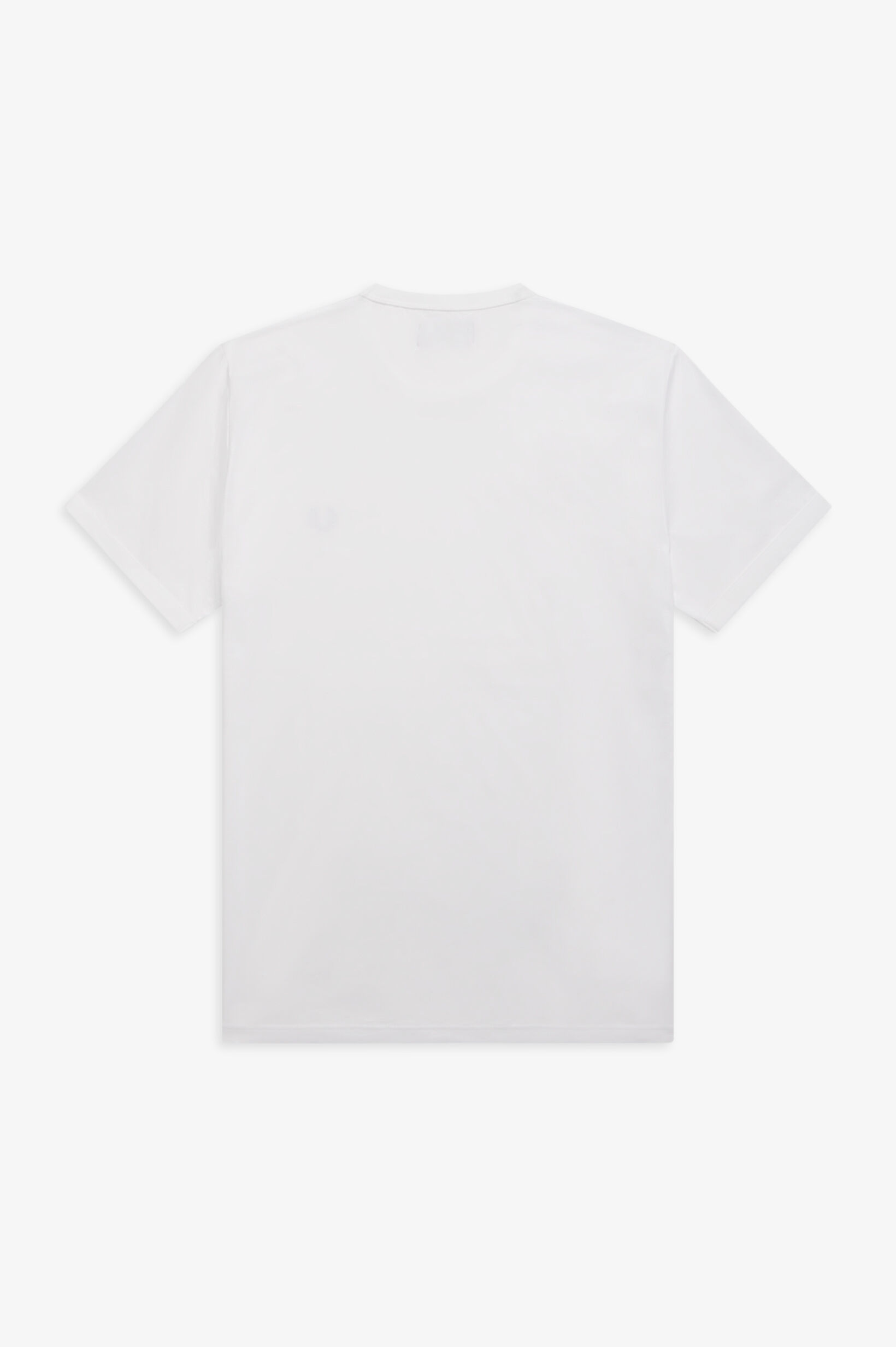 Fred Perry Ringer regular fit T-shirt M3519, korte mouw O-hals, wit