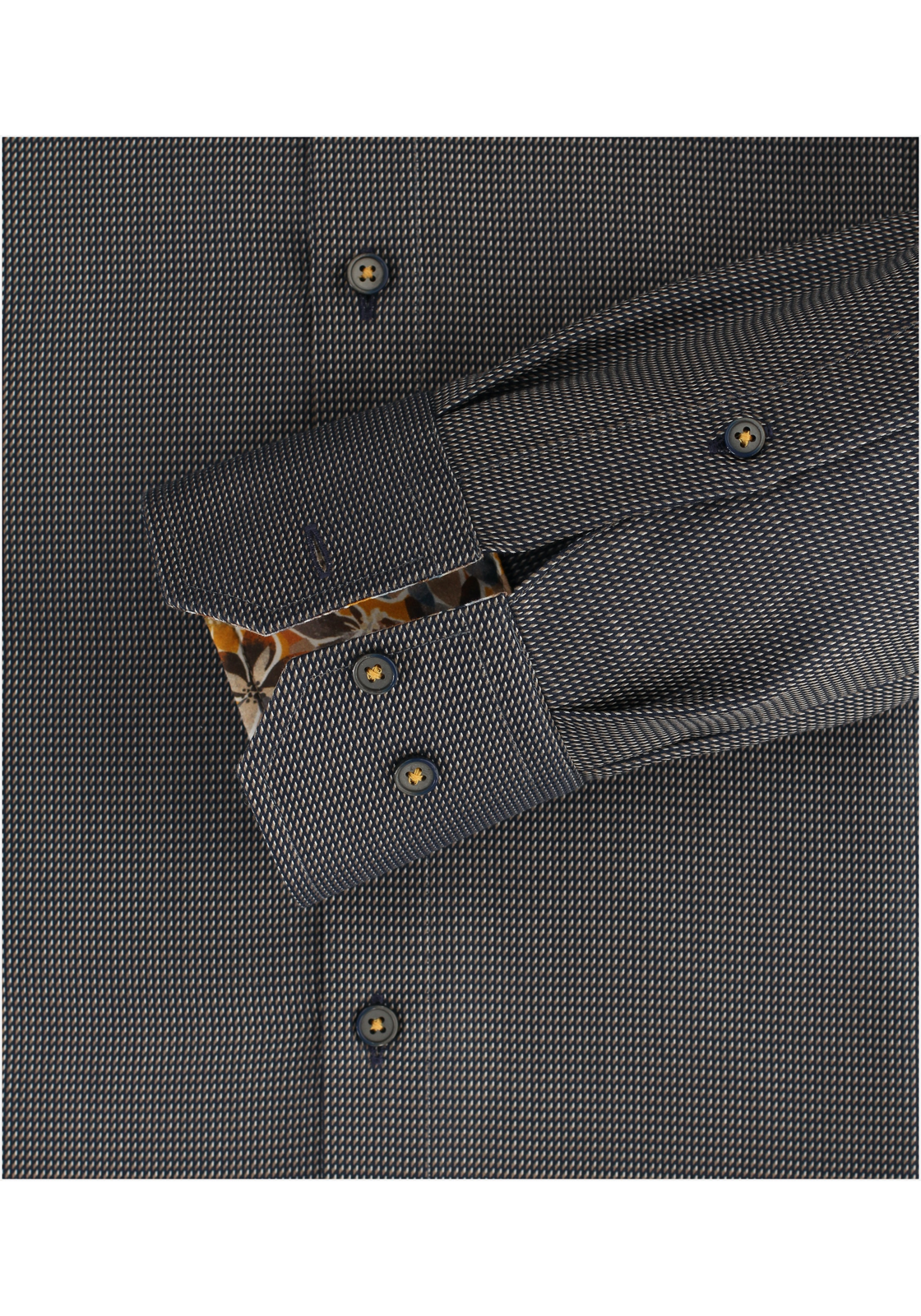 image_5_1a245aa6882af0958470f3a0146c04a7jpgautoformatbgF3F3F3blend-alpha100blend-colorF3F3F3blend-modedarkenfitclampp VENTI modern fit overhemd, dobby, bruin