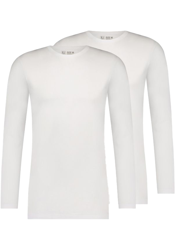 RJ Bodywear Everyday Roosendaal T-shirt (2-pack), heren T-shirt met O-hals, wit RJ Bodywear Everyday Roosendaal T-shirt (2-pack), heren T-shirt met O-hals, wit