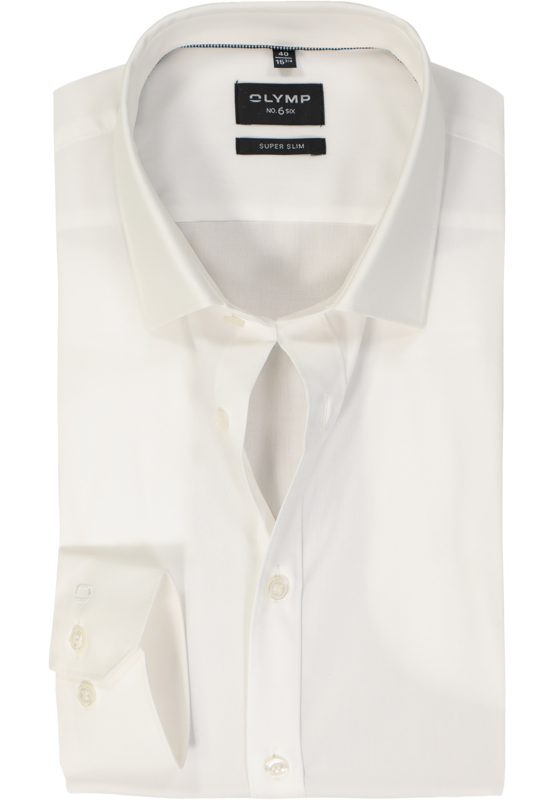OLYMP No. Six super slim fit overhemd, beige OLYMP No. Six super slim fit overhemd, beige