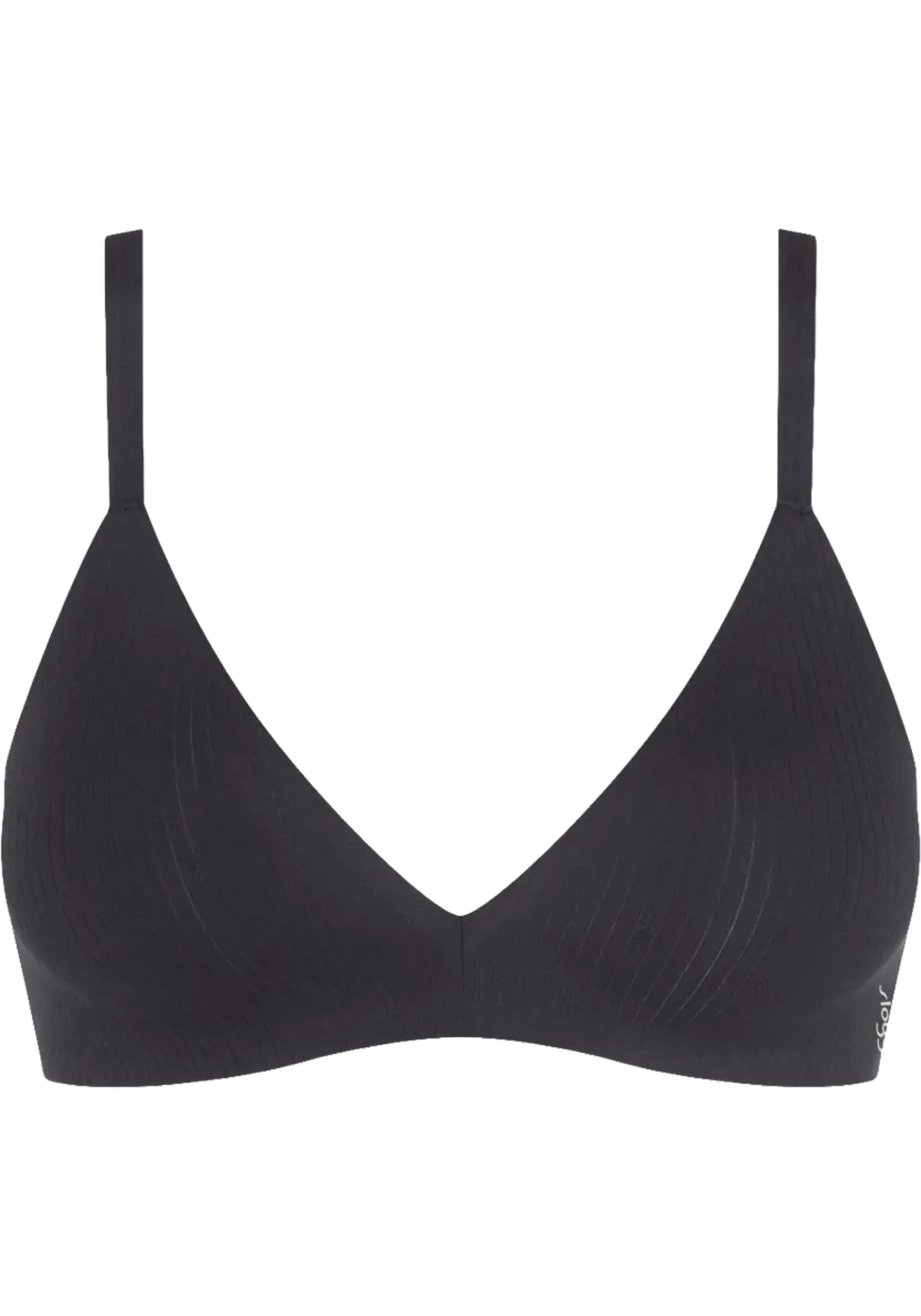Sloggi Women ZERO Feel Pure THE UP Push Up, bralette, zwart