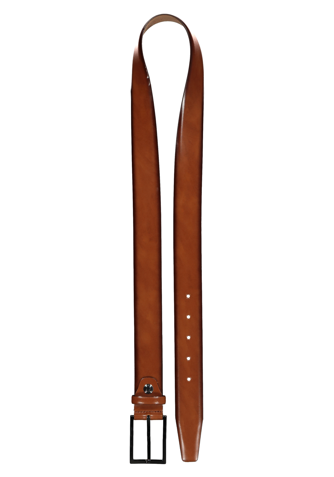 2-4032057329625_riemen_HR LINDENMANN leren heren riem, cognac