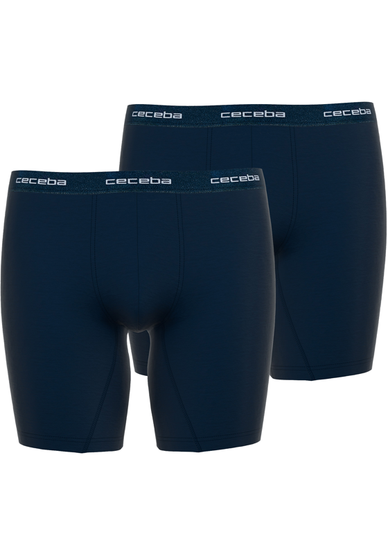 Ceceba heren boxer extra lang (2-pack), donkerblauw Ceceba heren boxer extra lang (2-pack), donkerblauw