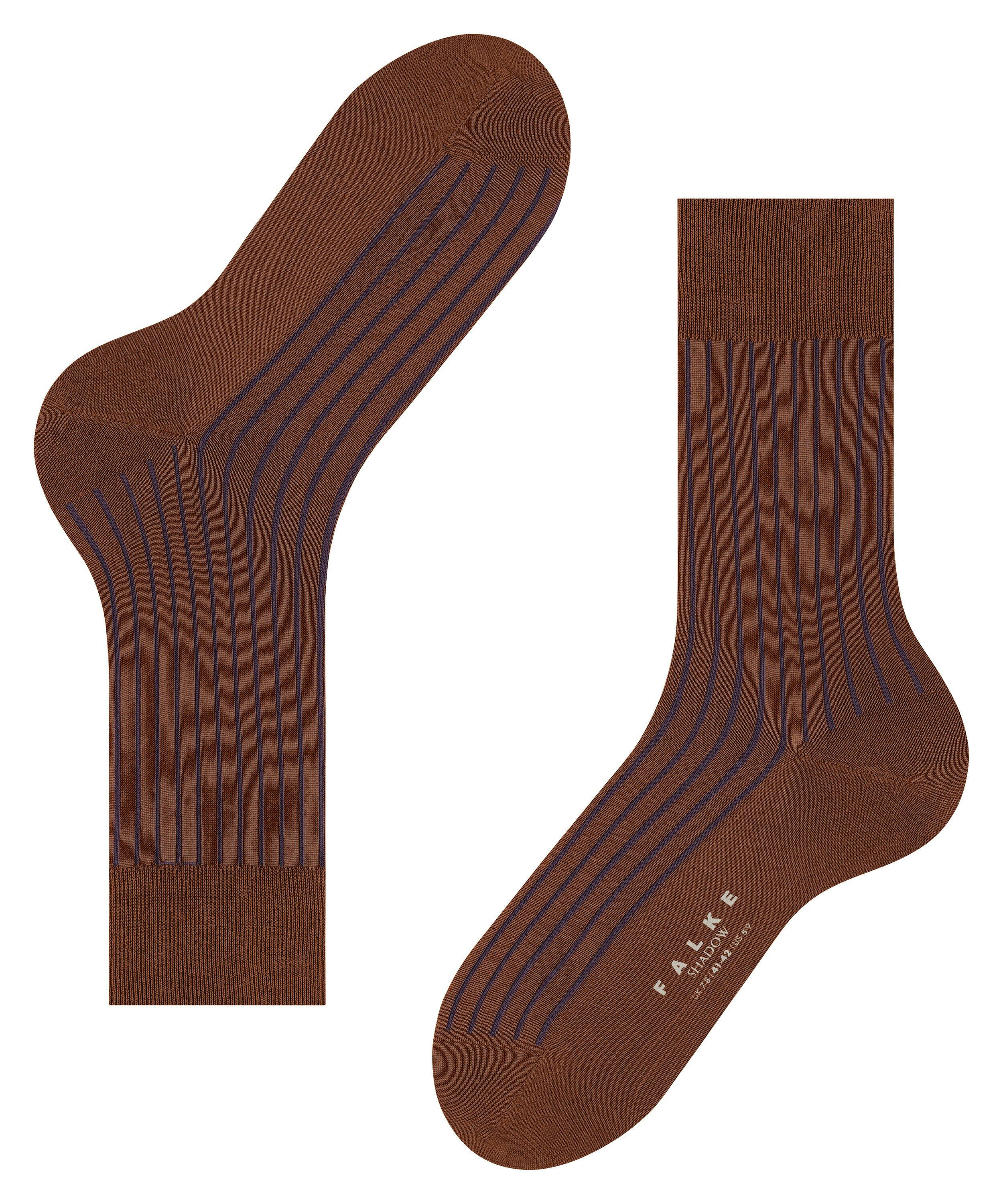 FALKE Shadow herensokken, bruin (brown)