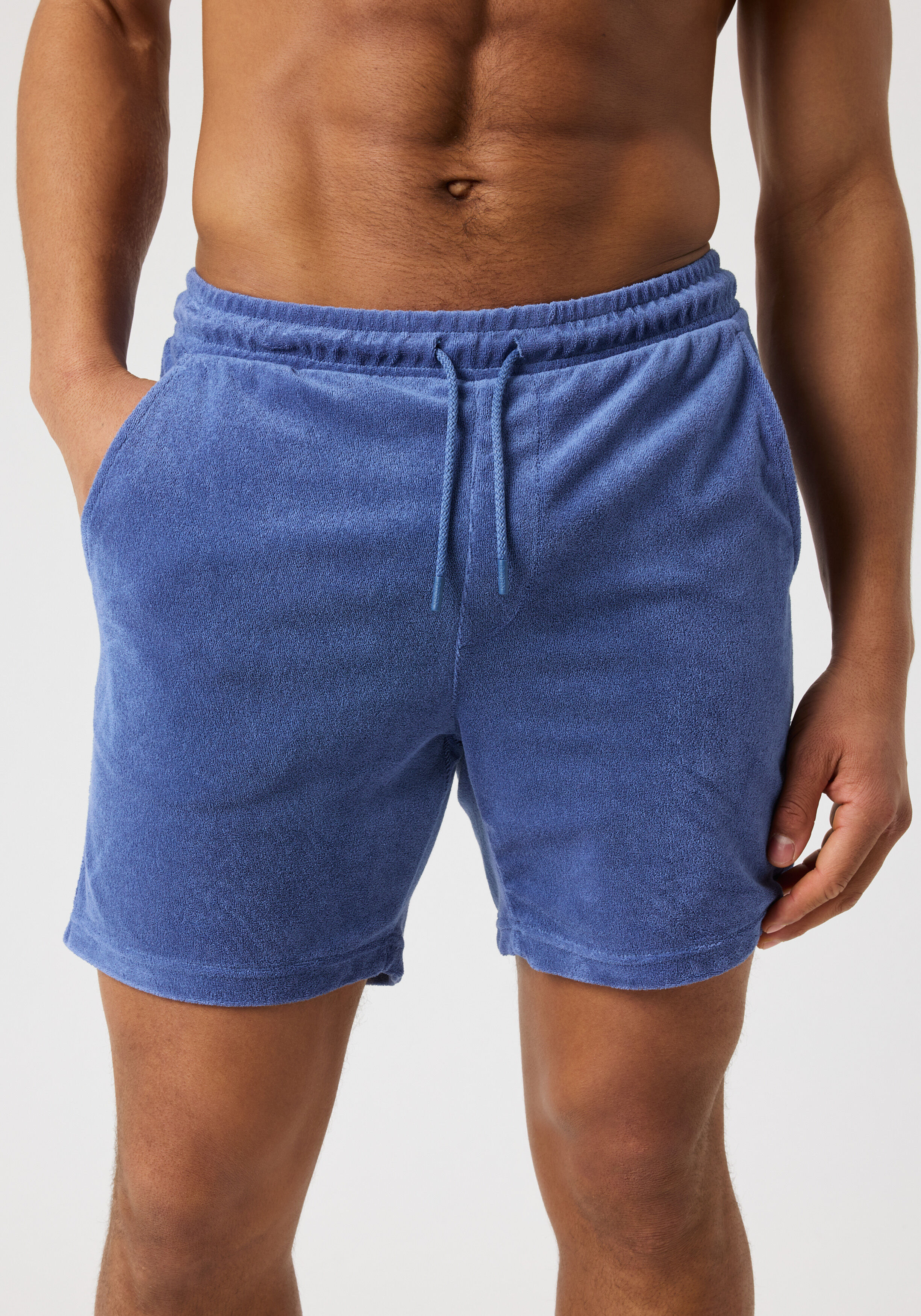Bjorn Borg Toweling Pool Shorts, korte broek, blauw