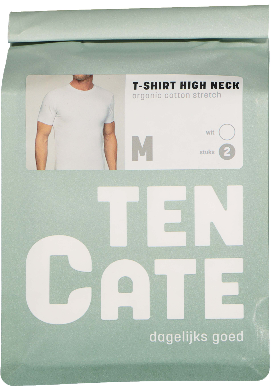 06-8711665828220-ten_cate-TCATE_TS_wit_2P_32327001_detail_HR TEN CATE Basics men T-shirt (2-pack), heren T-shirts brede O-hals, wit