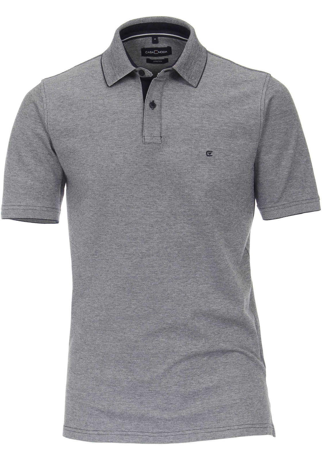1-4060031987806-casa-moda-polo_HR CASA MODA comfort fit poloshirt, stretch, blauw melange