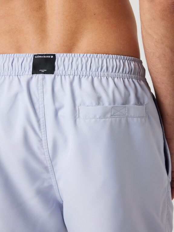 Bjorn Borg Solid Swim Shorts, heren zwembroek, blauw