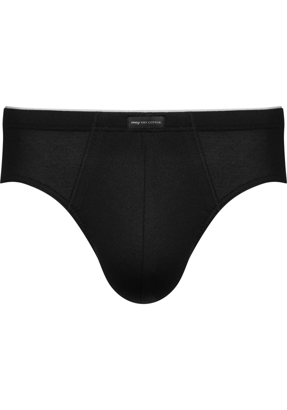 Mey Dry Cotton high-leg briefs (1-pack), heren slip hoge beenuitsnijding, zwart Mey Dry Cotton high-leg briefs (1-pack), heren slip hoge beenuitsnijding, zwart