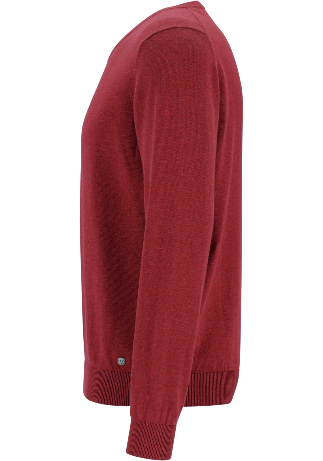 MARVELIS heren trui katoen, V-hals, rood MARVELIS heren trui katoen, V-hals, rood