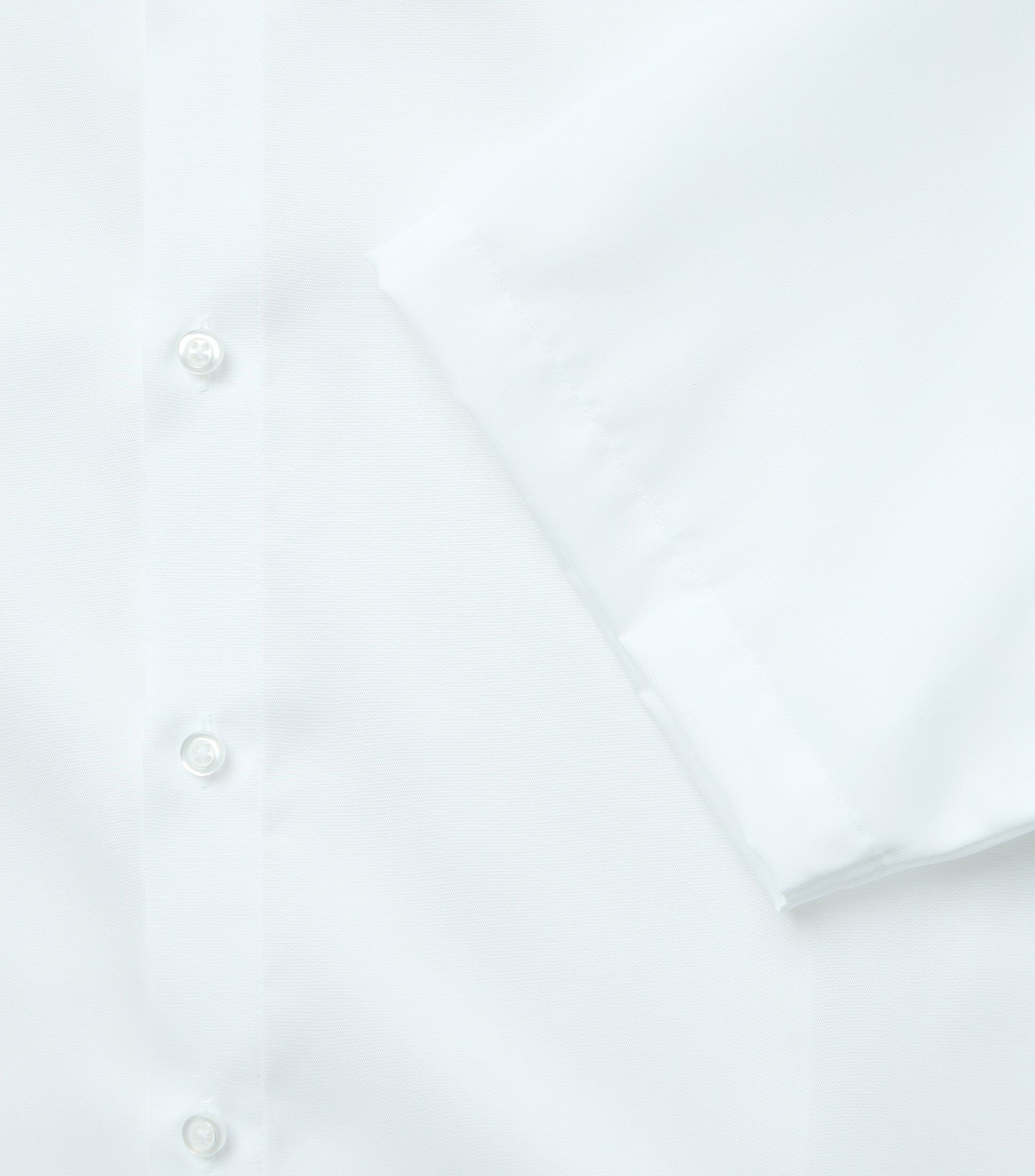 VENTI modern fit overhemd, korte mouw, twill, wit