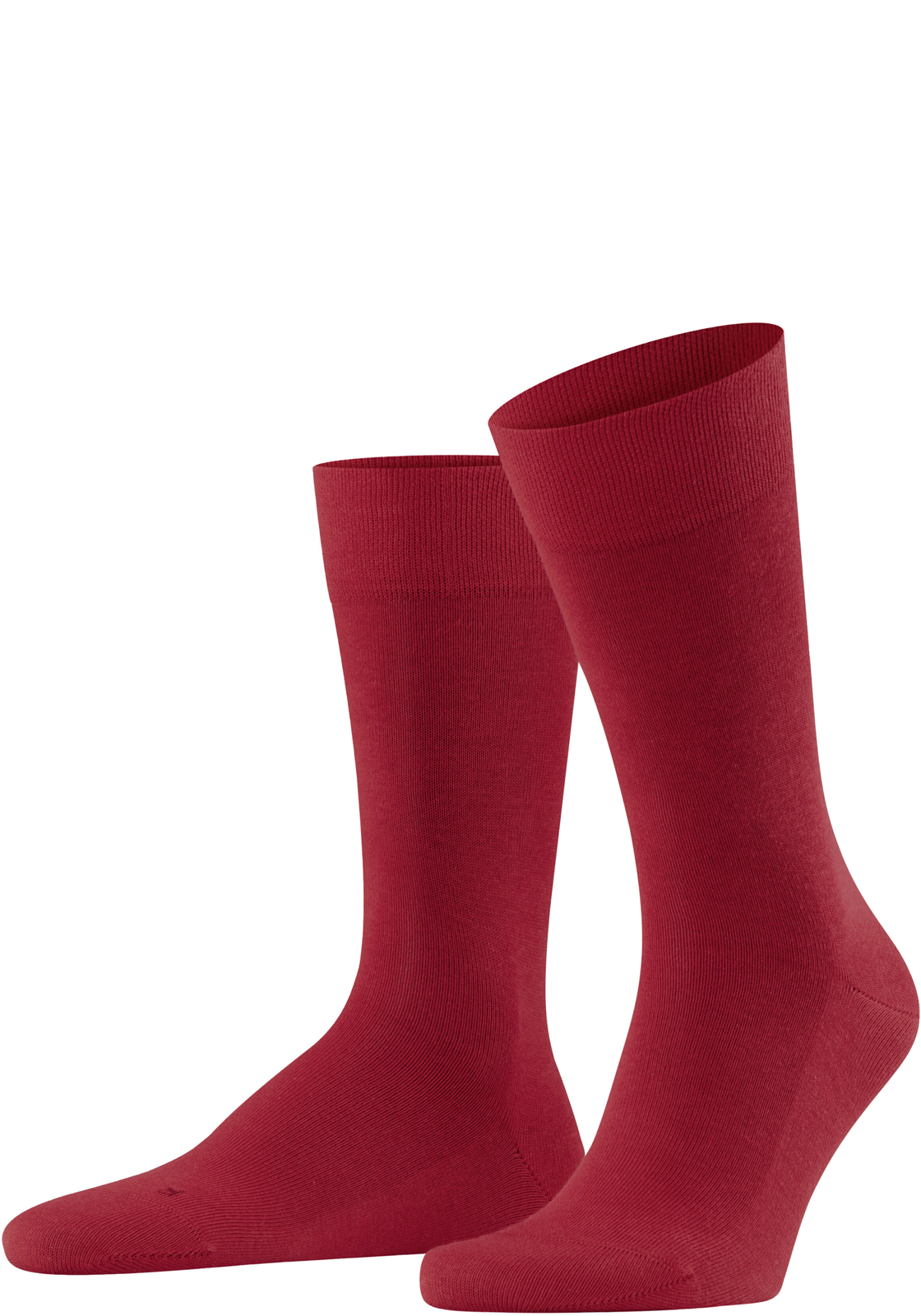 FALKE Sensitive London herensokken, rood (scarlet) FALKE Sensitive London herensokken, rood (scarlet)