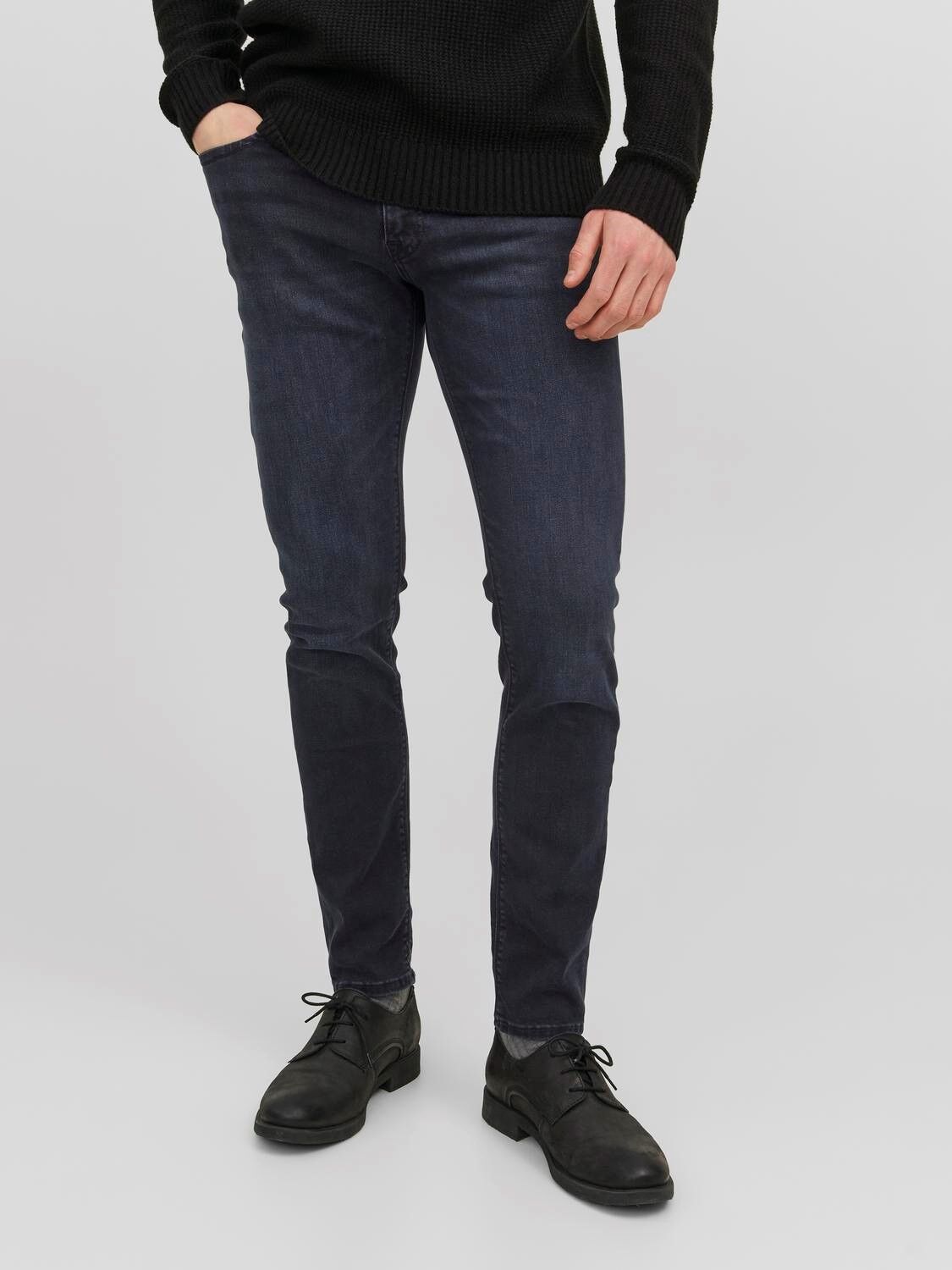 JACK & JONES Glenn Felix loose fit, heren jeans, denimblauw