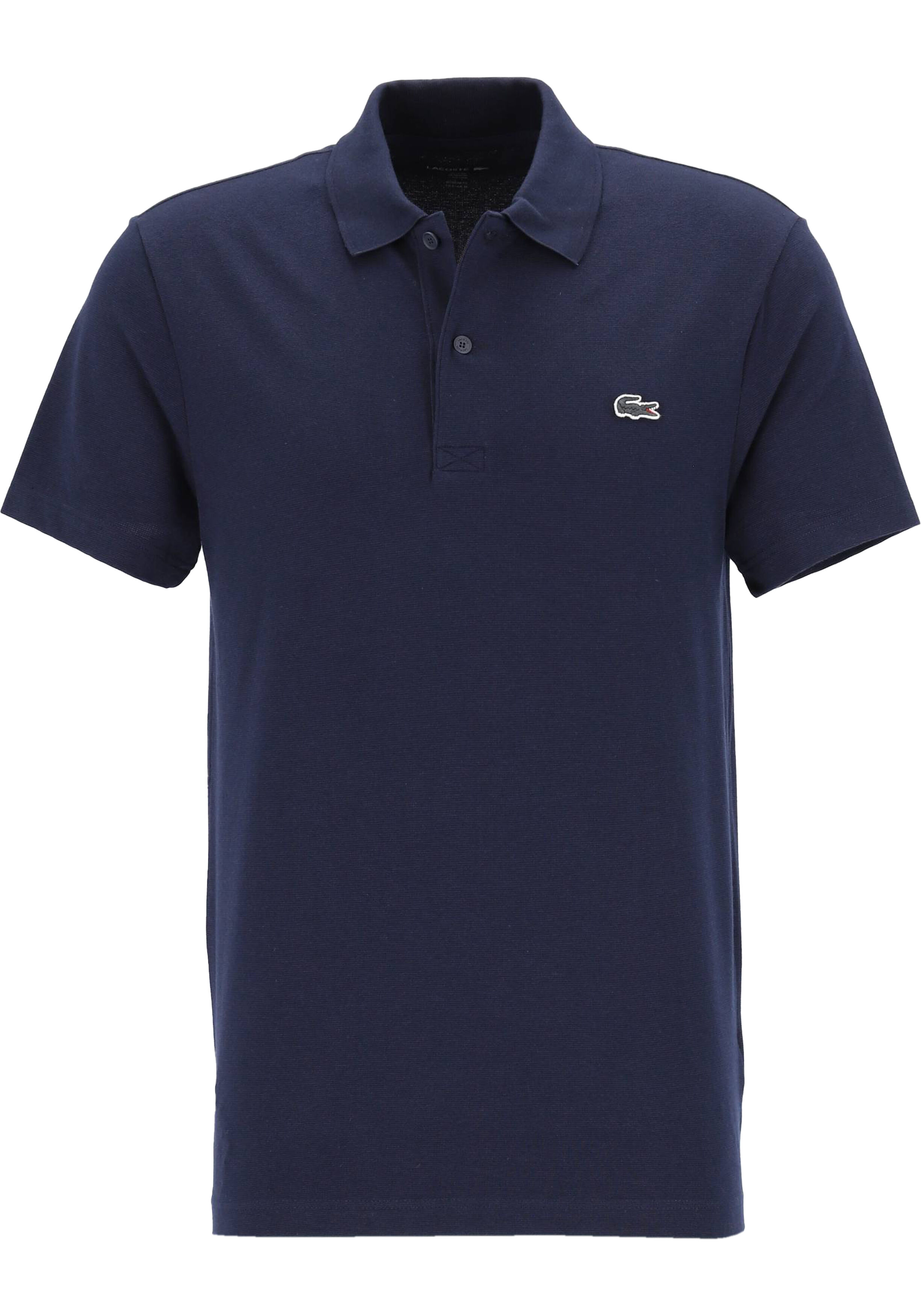 Lacoste Sport Polo Regular Fit stretch, navy blauw