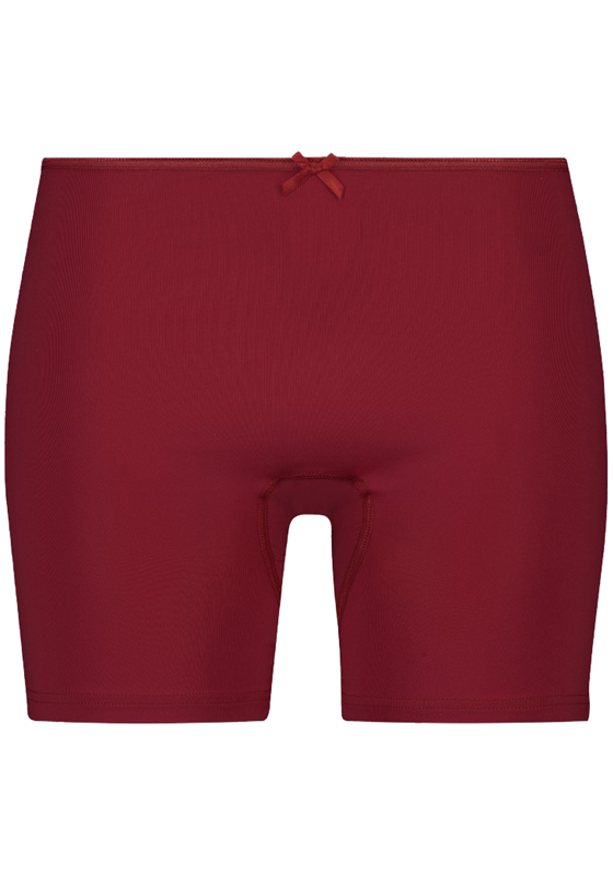 RJ Bodywear Pure Color dames extra lange pijp short, donkerrood RJ Bodywear Pure Color dames extra lange pijp short, donkerrood