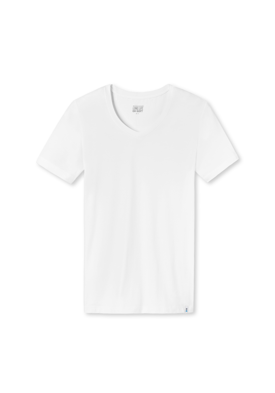image_2_149043-100_2_1280x1280 SCHIESSER Long Life Soft T-shirt (1-pack), heren shirt korte mouwen wit