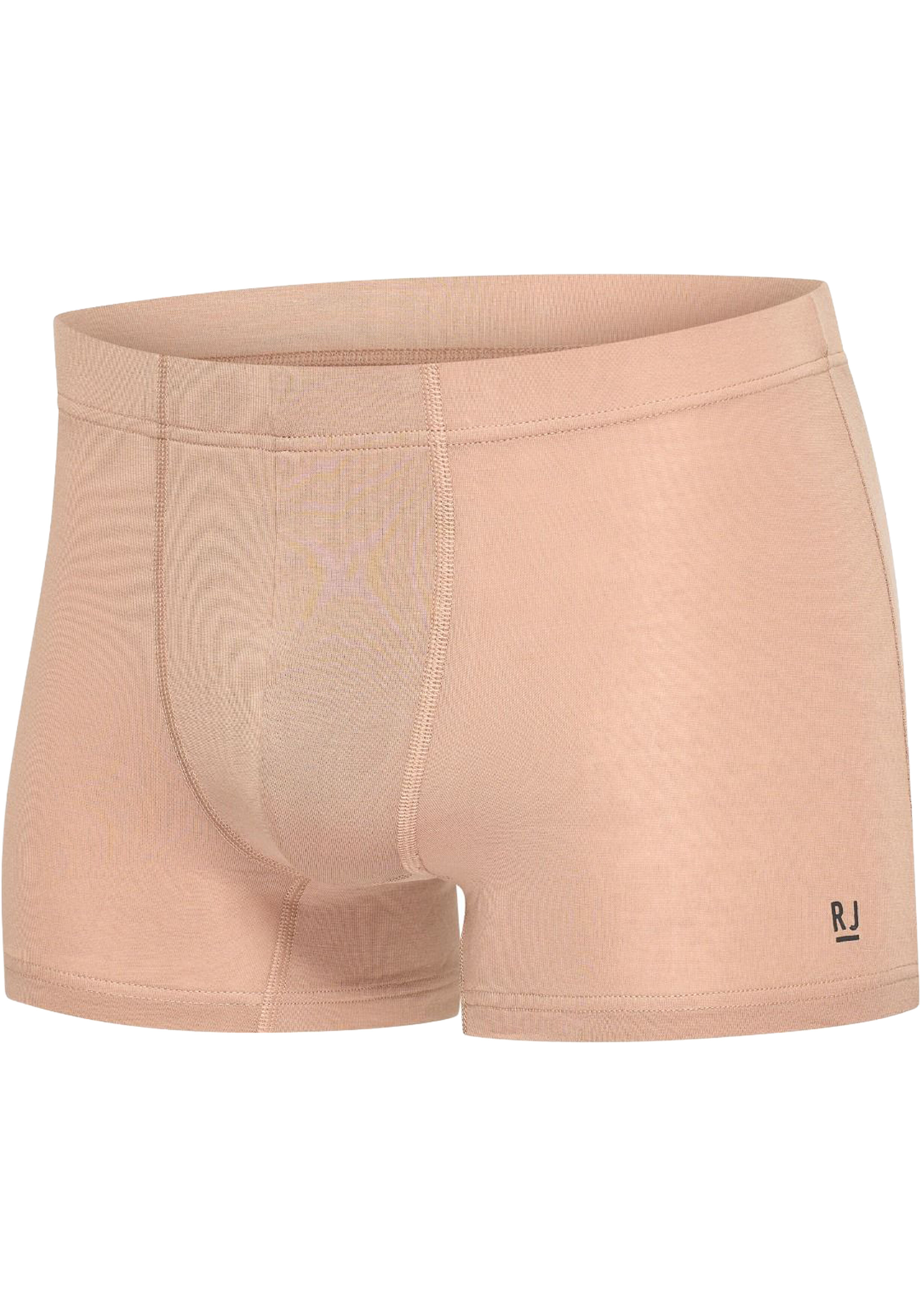 RJ Bodywear RJ The Good Life heren Milan boxer (2-pack), boxer normale lengte, zand