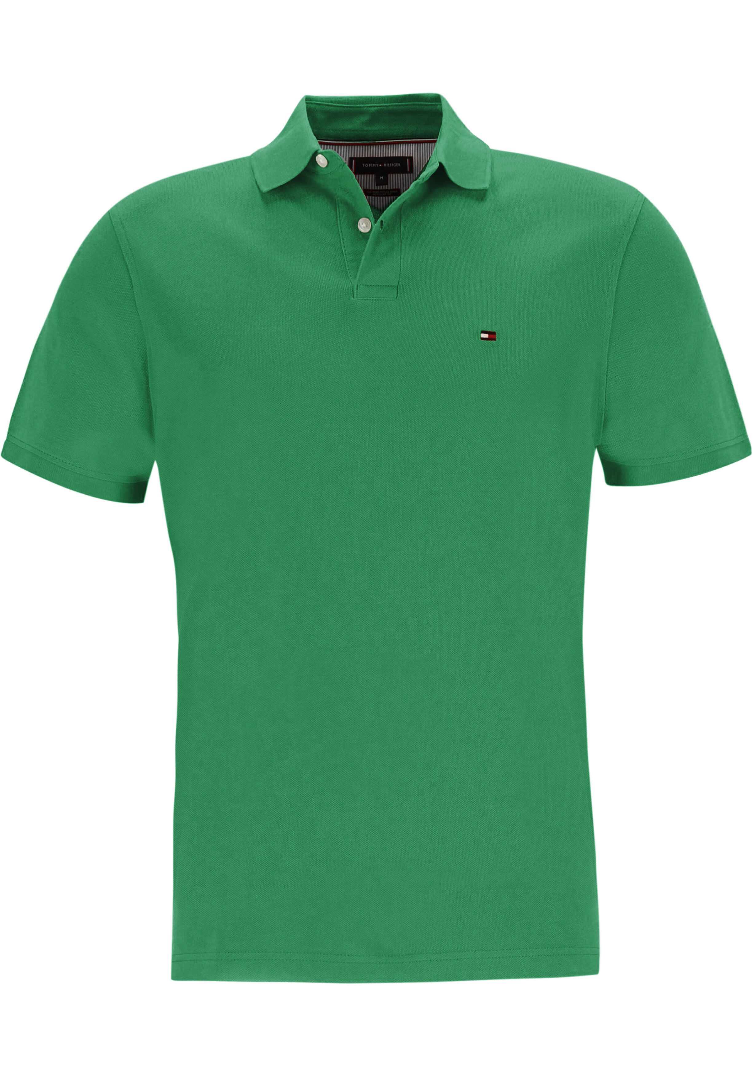 Tommy Hilfiger 1985 Regular Polo, heren poloshirt, groen