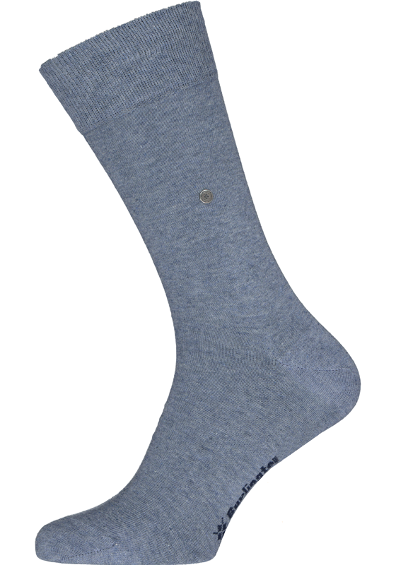 Burlington Everyday herensokken (2-pack), katoen, jeansblauw Burlington Everyday herensokken (2-pack), katoen, jeansblauw