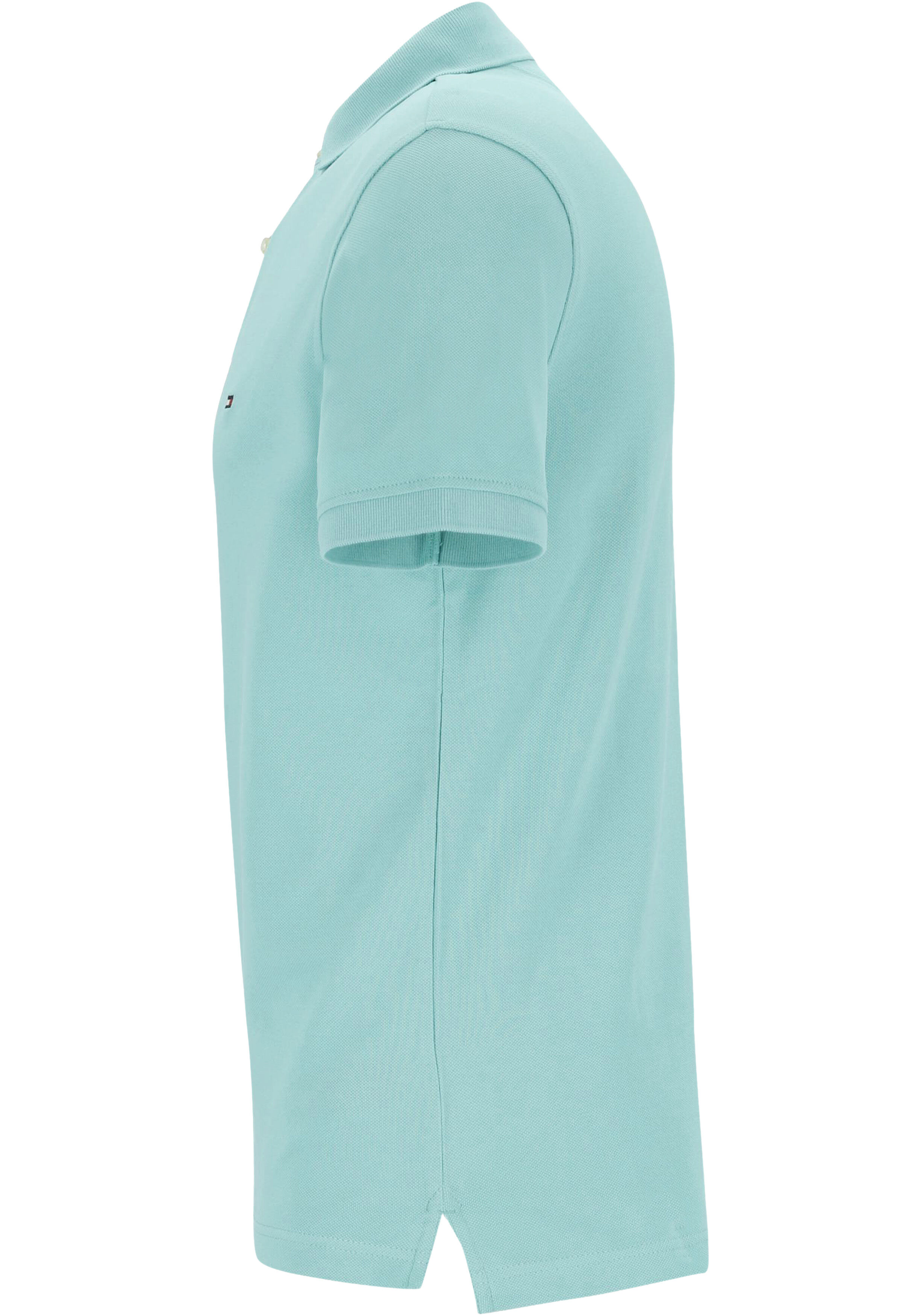 Tommy Hilfiger 1985 Regular Polo, heren poloshirt, licht aqua
