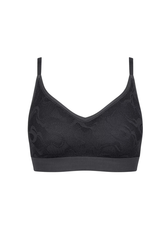 Sloggi Women GO Allround Lace P, bralette, zwart Sloggi Women GO Allround Lace P, bralette, zwart
