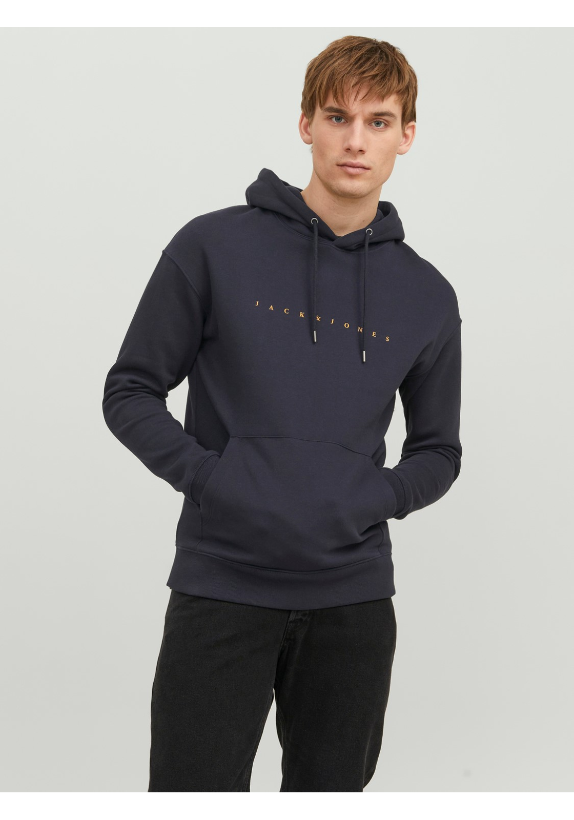 image_3_jj__4238415__front1jpgv0022f51b6d91e923ddf7ab07feeef9384130 JACK & JONES Star jj sweat hood regular fit, heren hoodie katoenmengsel met capuchon, blauw blauw