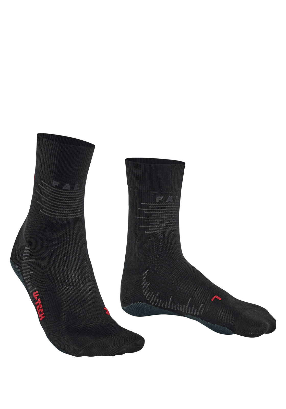 FALKE RU True Motion heren running sokken, zwart (black) FALKE RU True Motion heren running sokken, zwart (black)