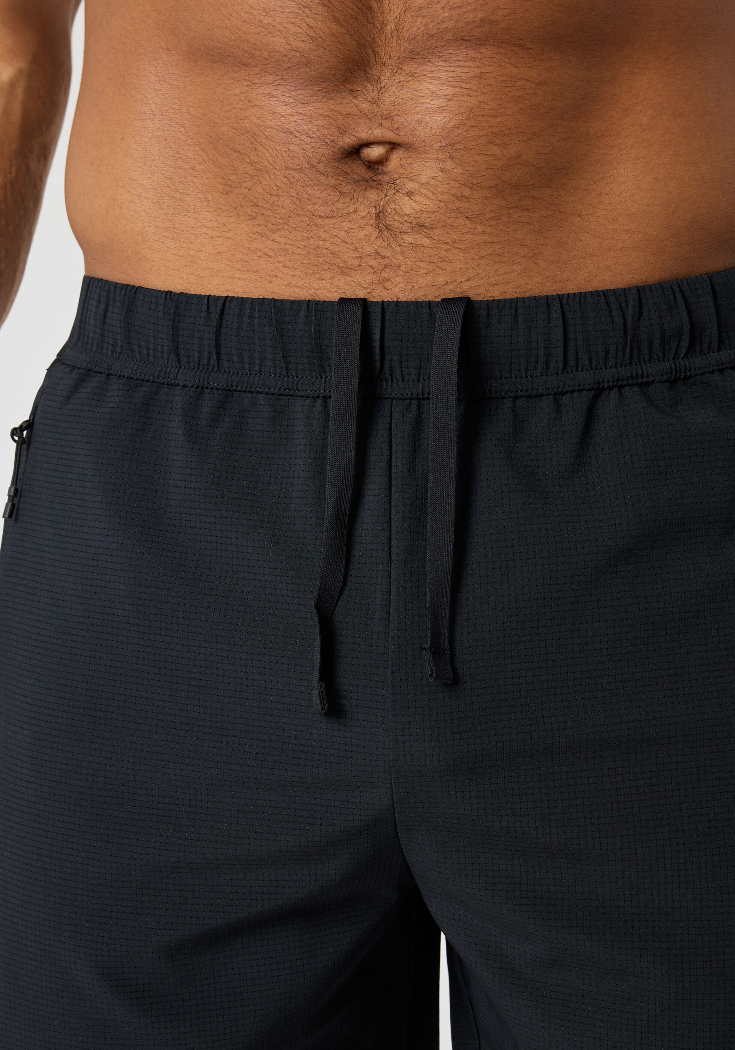 Bjorn Borg Zip 7Inch Shorts, heren sportbroek kort, zwart