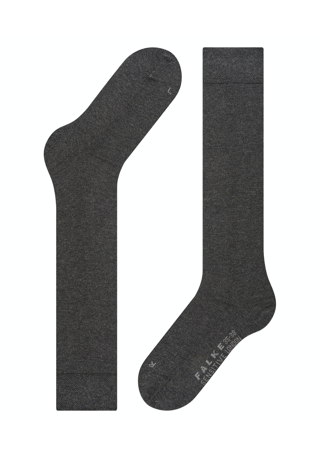 image_5_13872-230-detail-2-62da0d5d048c5jpgautofo FALKE Sensitive London dames kniekousen, antraciet grijs (anthra.mel)