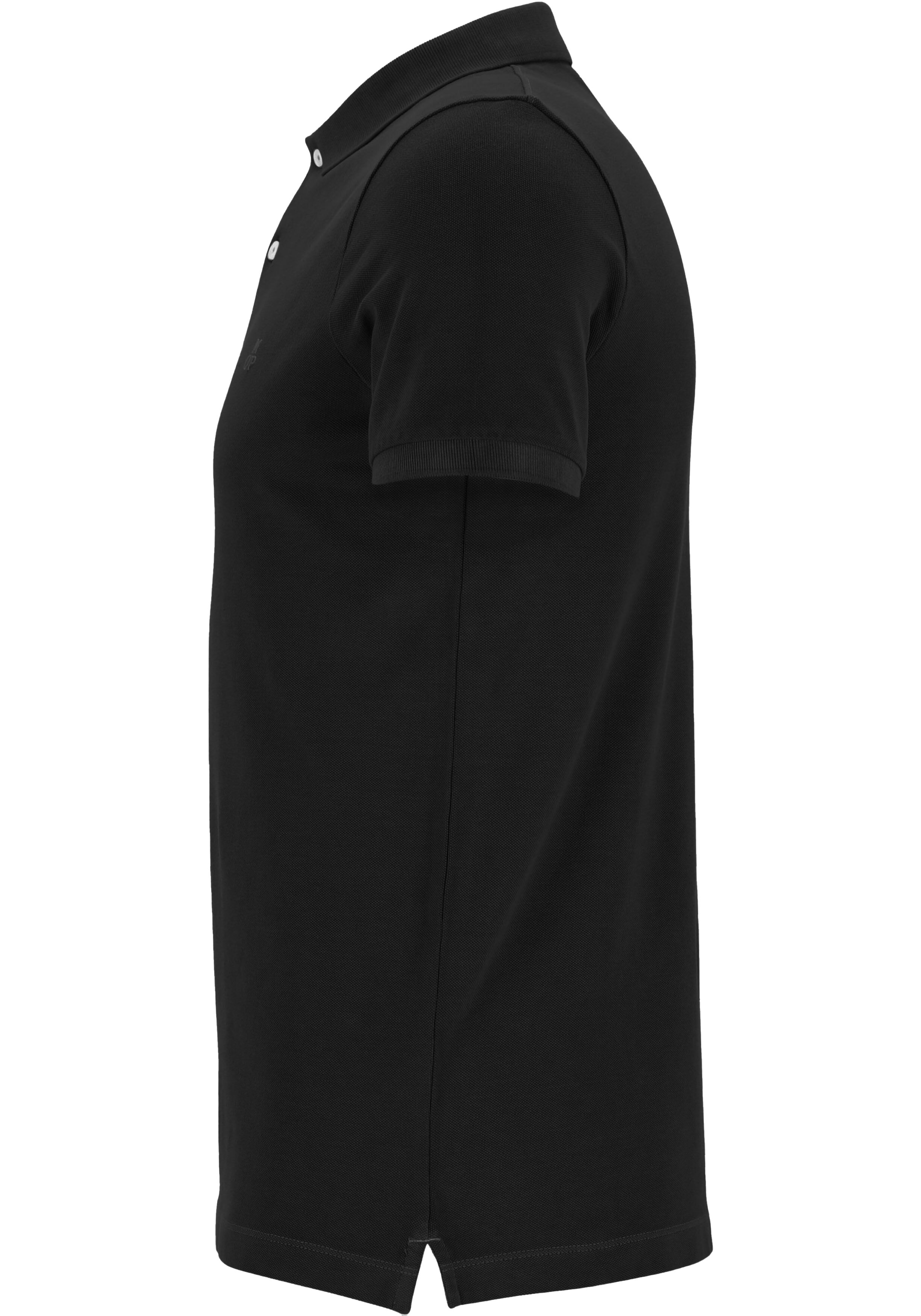 Marc O'Polo shaped fit polo, heren poloshirt, zwart