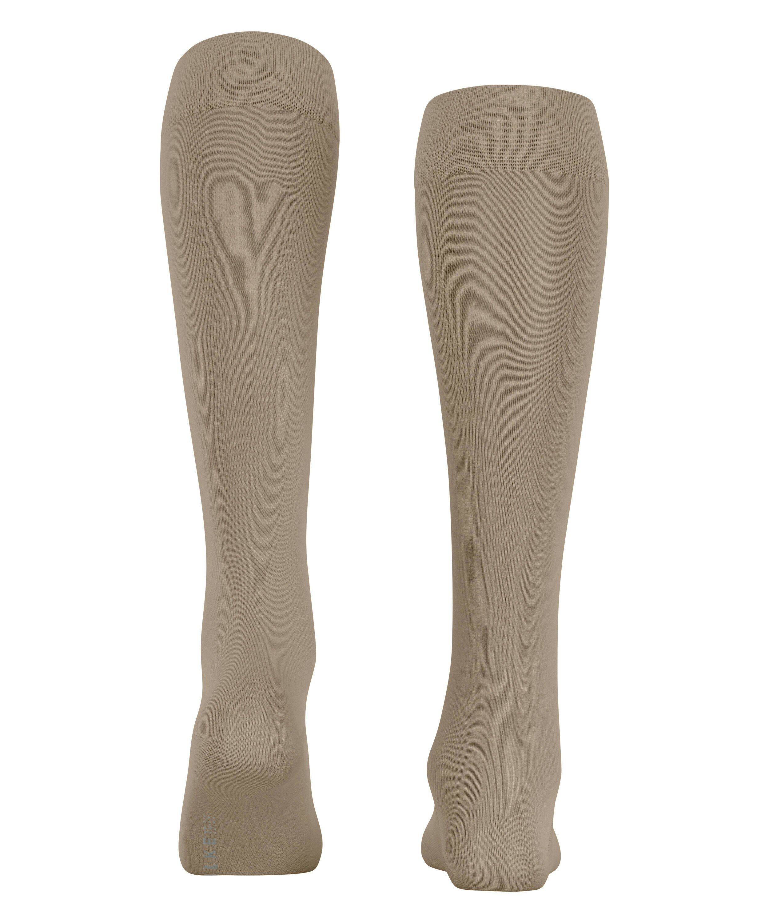 FALKE Cotton Touch dames kniekousen, beige (nude)
