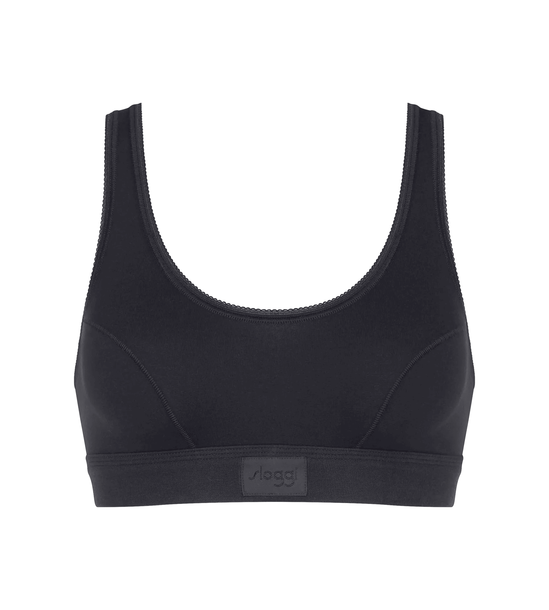Sloggi Women Double Comfort T Top, bralette, zwart