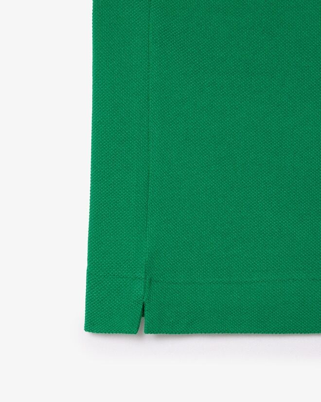 Lacoste Classic Fit polo, fluoriet groen