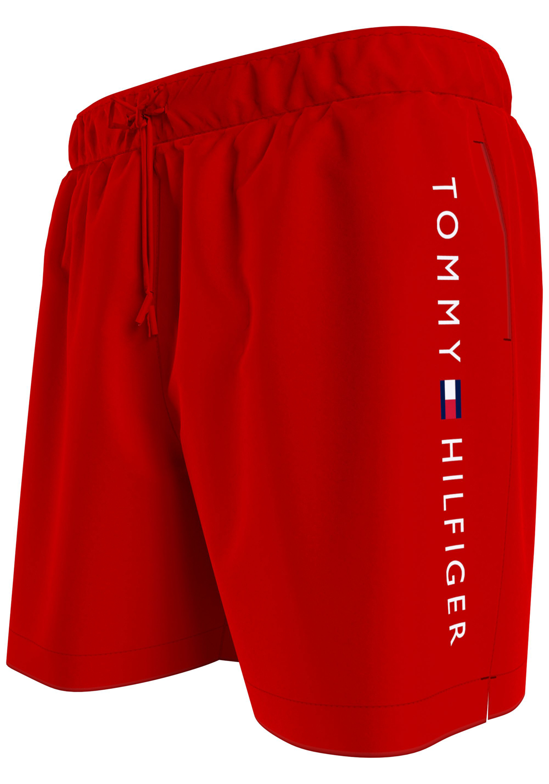 image-1php_kopie-67 Tommy Hilfiger Medium Drawstring swimshort, heren zwembroek, rood