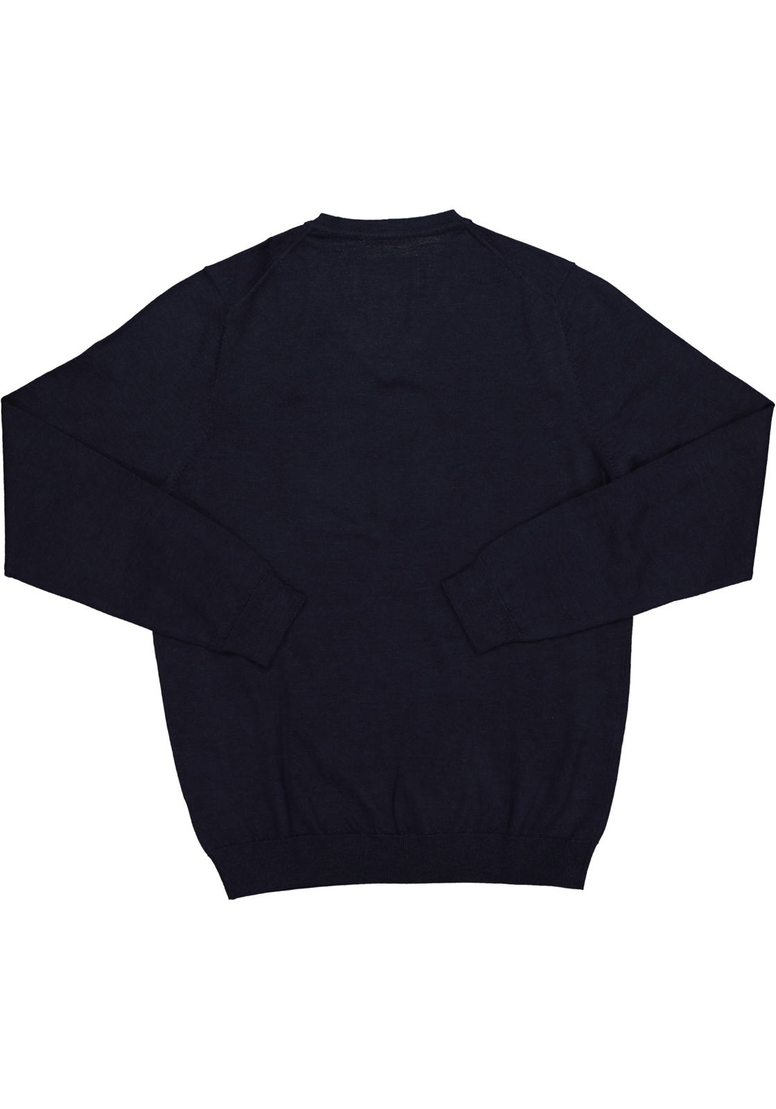 3-4055987814139_Trui_HR MARVELIS heren trui wol, V-hals, donkerblauw